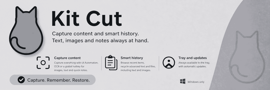 Screenshot of KitCut for Windows
